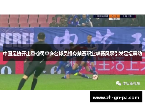 中国足协开出重磅罚单多名球员终身禁赛职业联赛风暴引发足坛震动